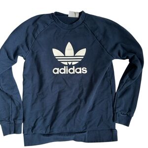 Navy Blue Adidas Originals Crewneck Mens size Small